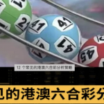 常见的港澳六合彩分析策略-博彩策略论坛-博彩社区-博彩论坛